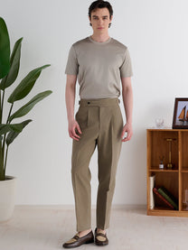 Marini Solomeo High Waisted Pleated Pants
