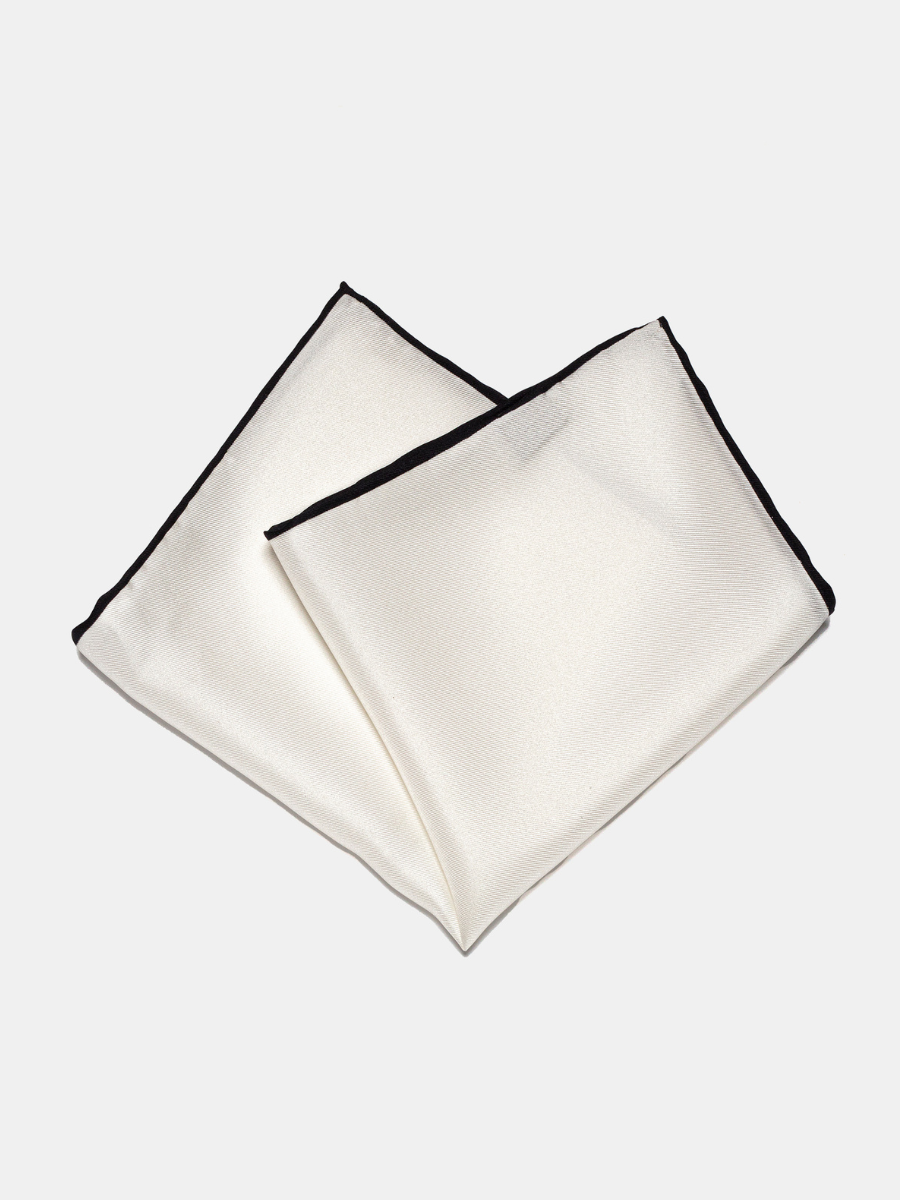 Marini Hand-Rolled Silk Pocket Square