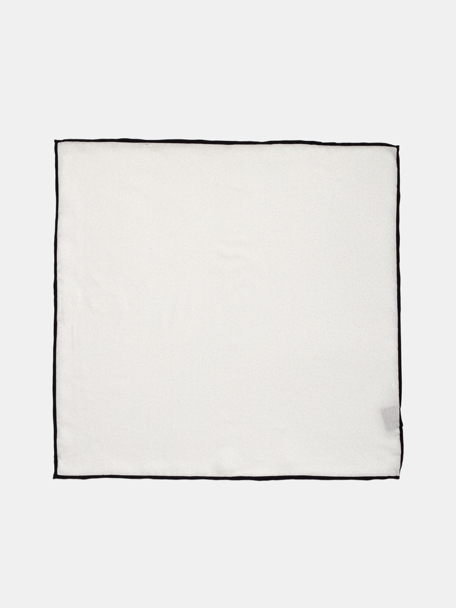 Marini Hand-Rolled Silk Pocket Square