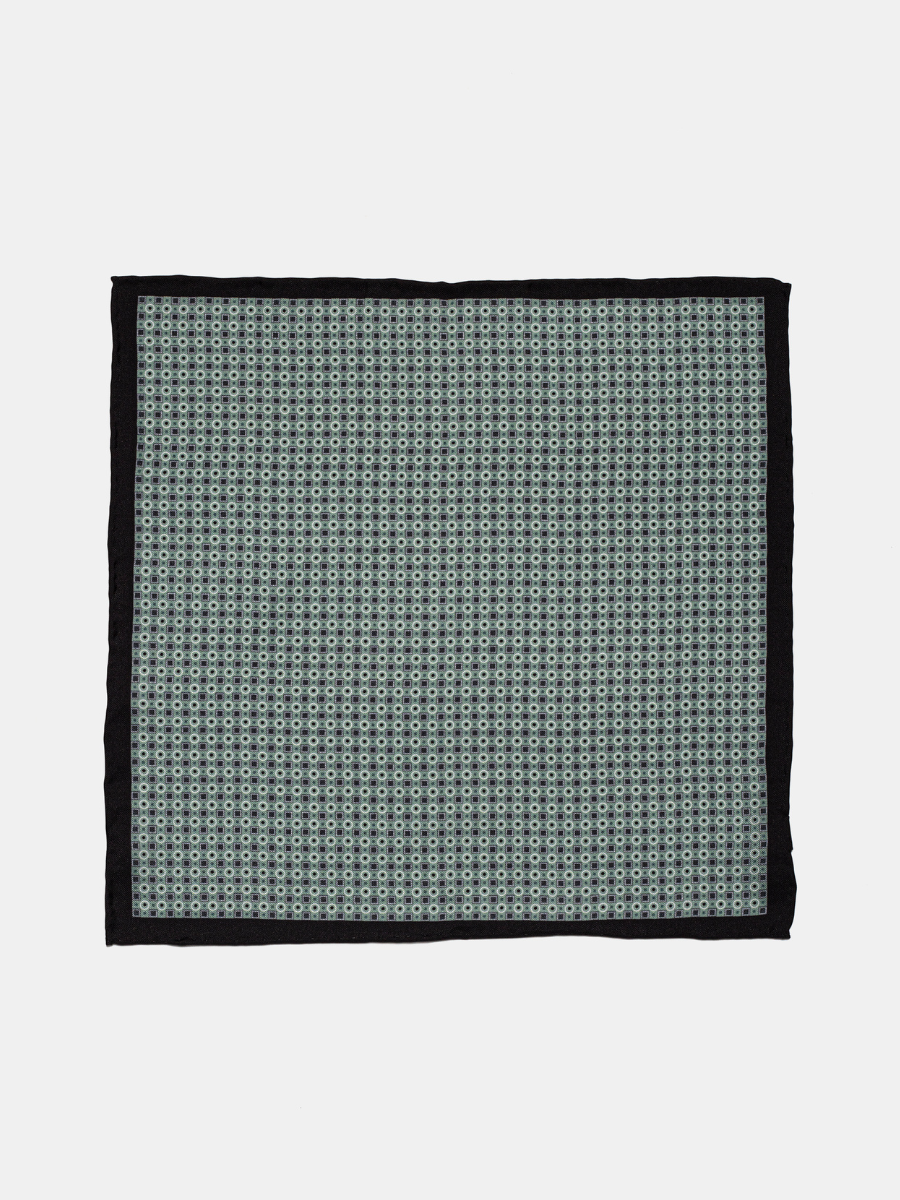 Marini Hand-Rolled Silk Pocket Square