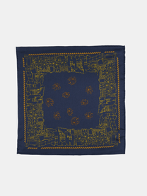 Marini Hand-Rolled Silk Pocket Square