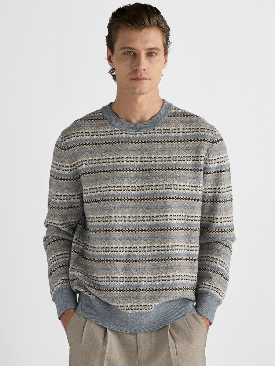 Marini Alpine Patterned Sweater