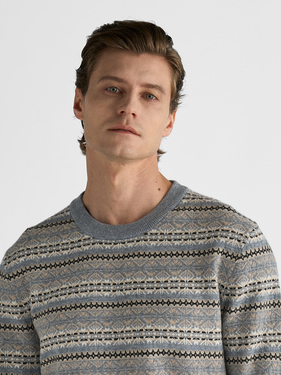Marini Alpine Patterned Sweater