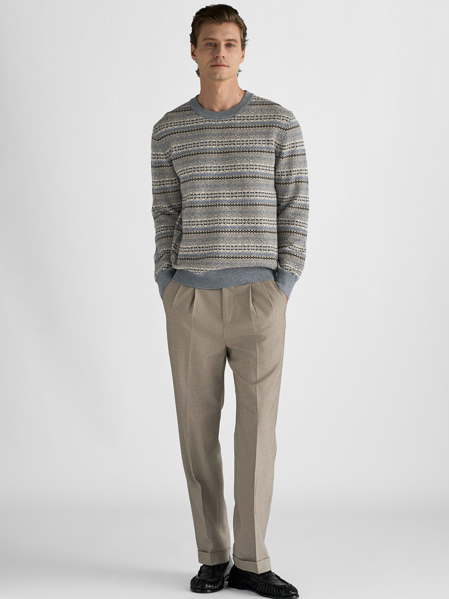 Marini Alpine Patterned Sweater
