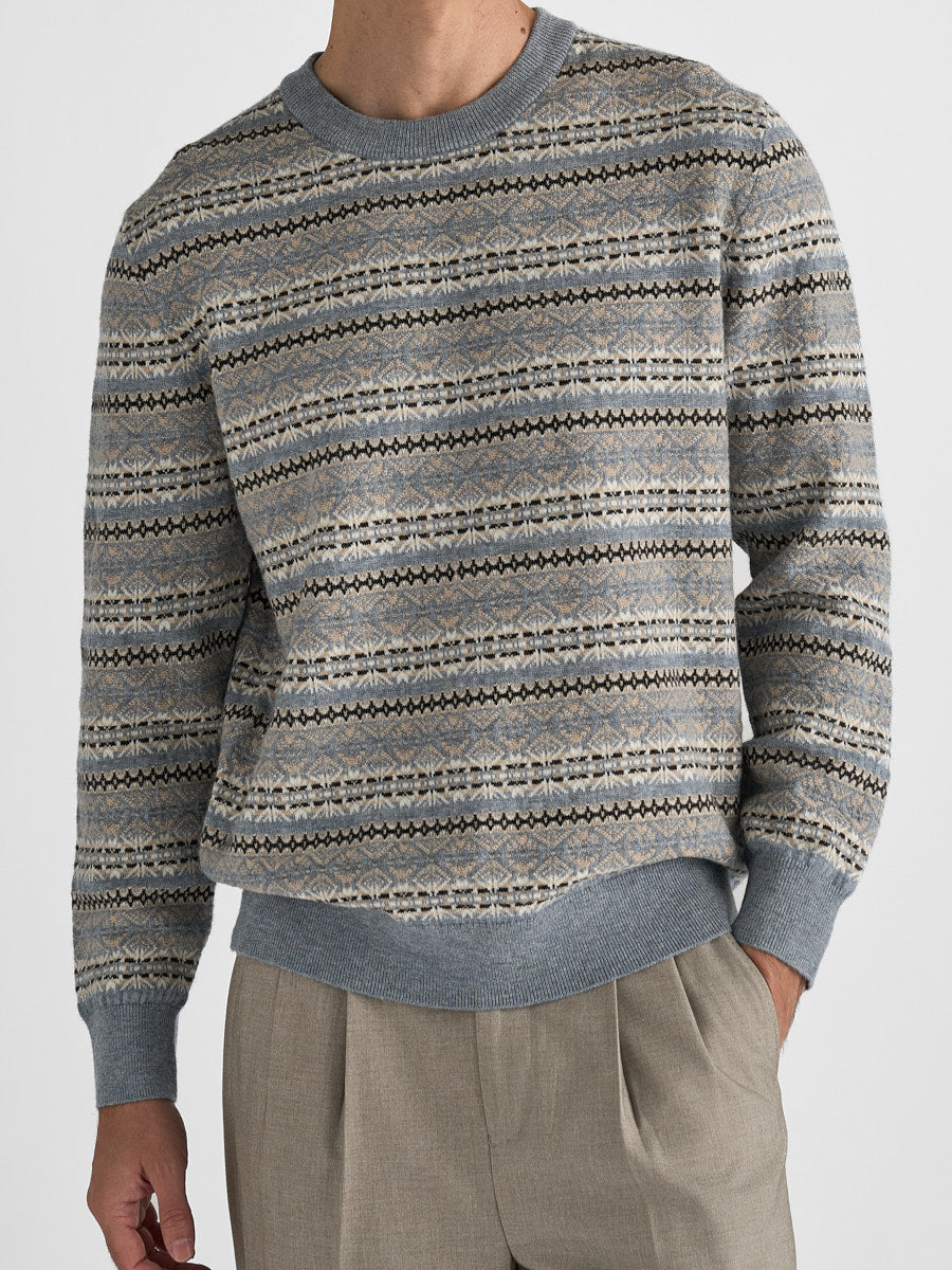 Marini Alpine Patterned Sweater