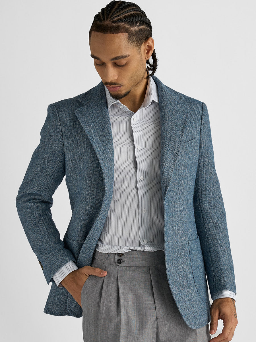 Marini Avelto Herringbone Blazer