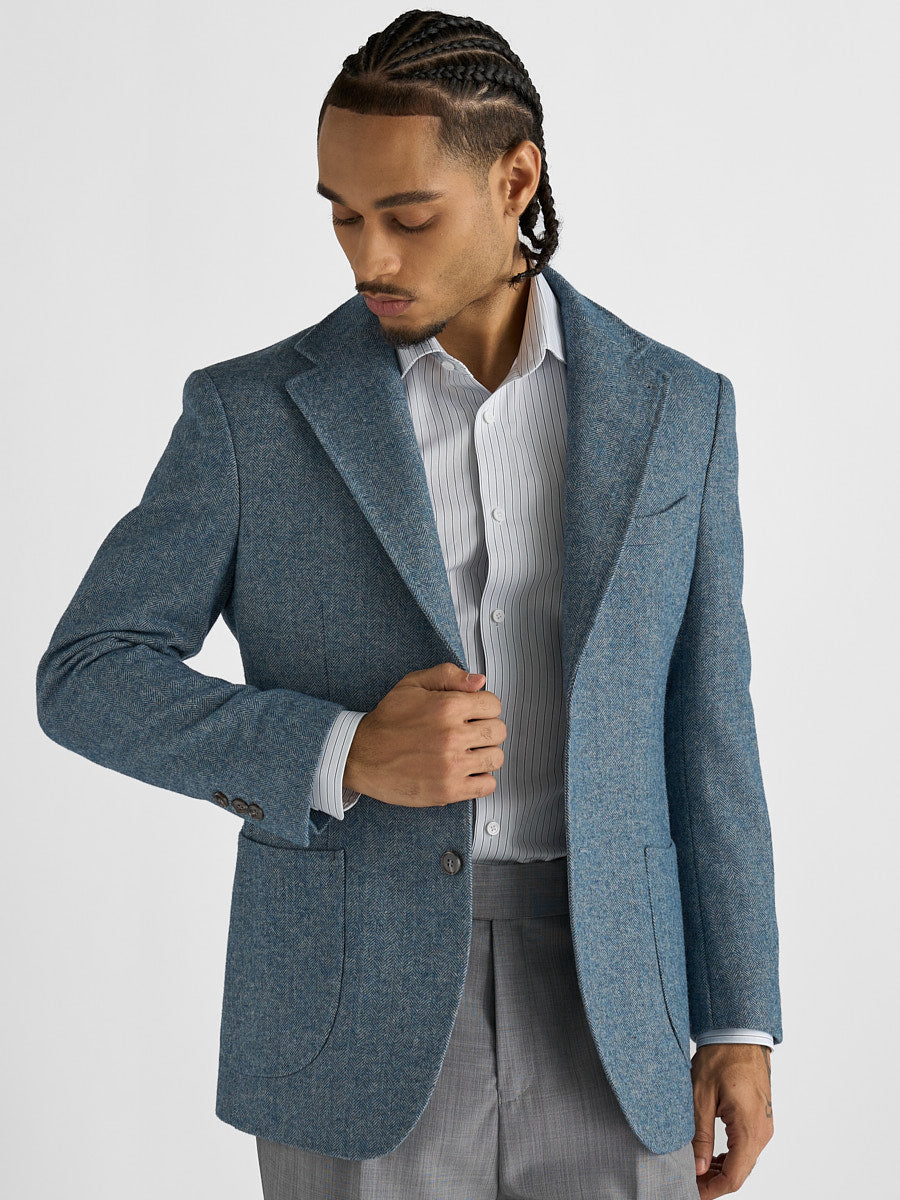 Marini Avelto Herringbone Blazer