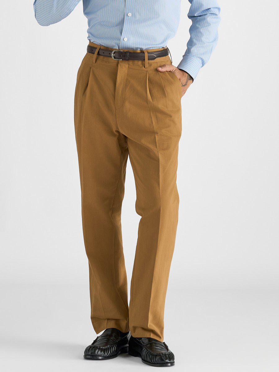 Marini Bellaro High Waisted Double Pleated Pants