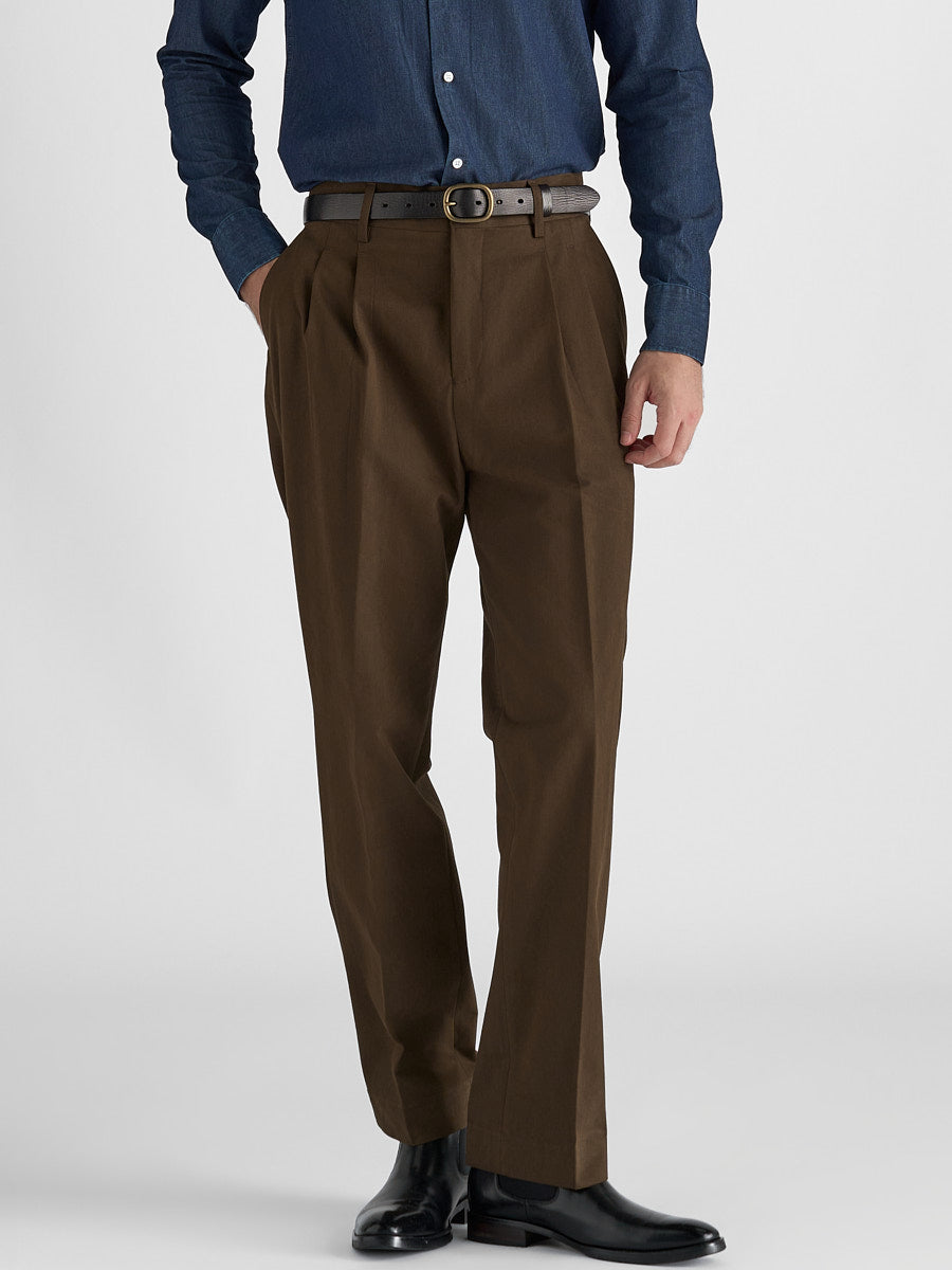Marini Bellaro High Waisted Double Pleated Pants
