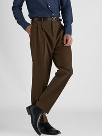 Marini Bellaro High Waisted Double Pleated Pants