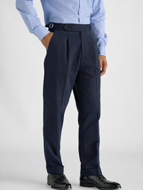 Marini Milano High Waisted Pleated Pants