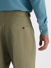 Marini Milano High Waisted Pleated Pants
