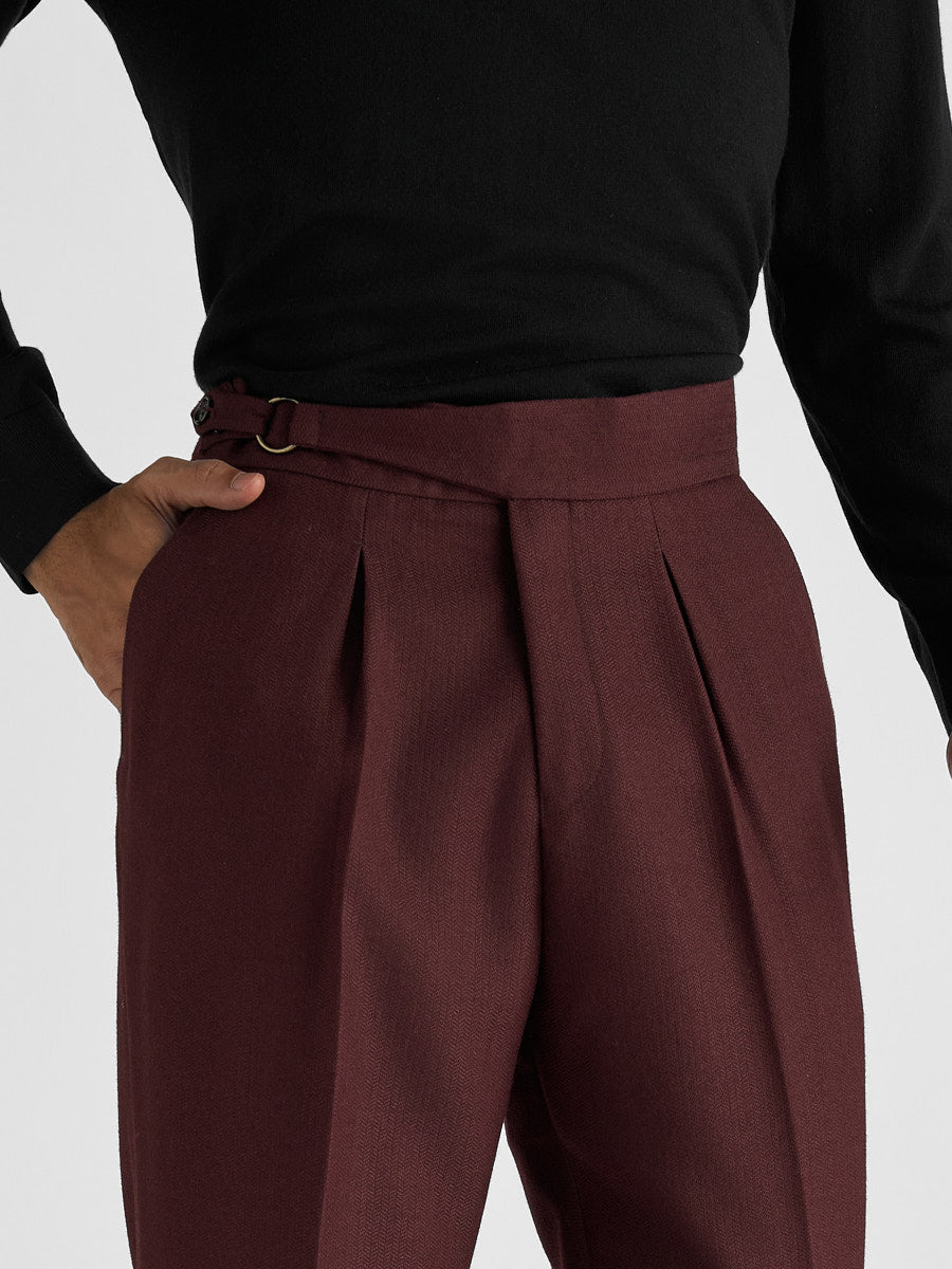 Marini Taranto High-Waisted Gurkha Pants