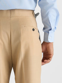 Marini Torino High Waisted Double Pleated Pants