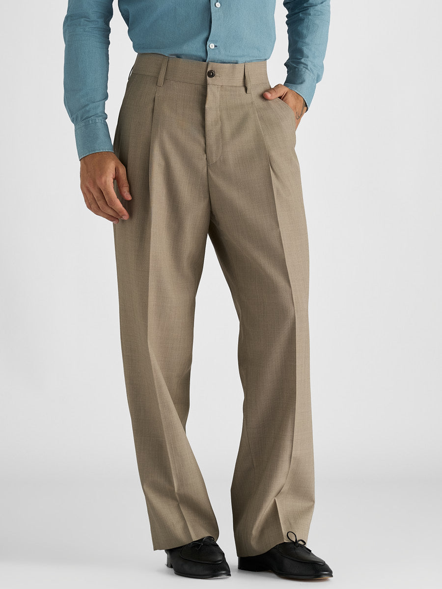 Marini Valdoro High Waisted Wide Leg Pants