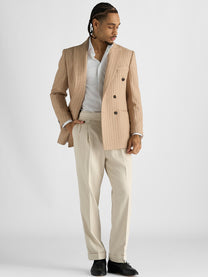 Marini Velaro Double Breasted Pinstripe Blazer