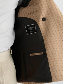 Marini Velaro Double Breasted Pinstripe Blazer