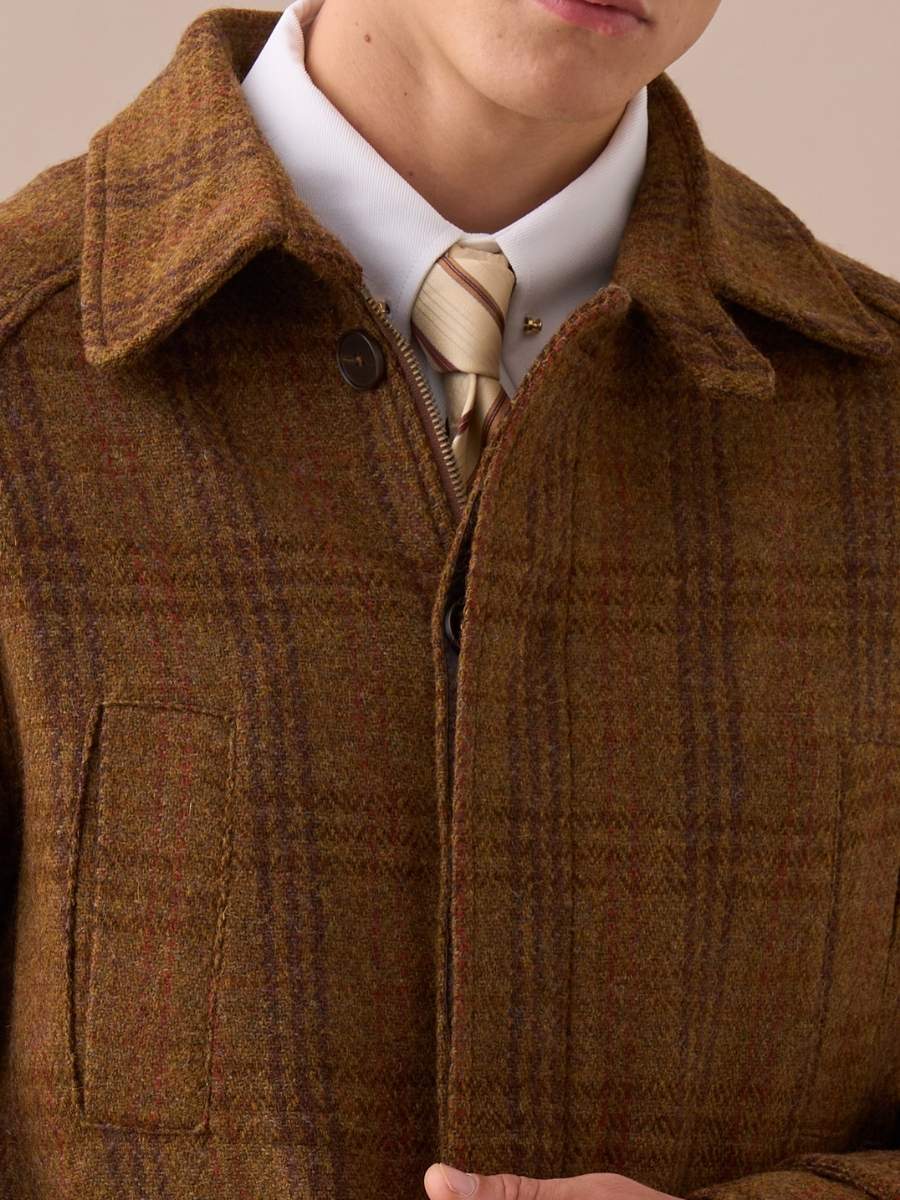 Marini Inverness Scottish Wool Hunting Jacket