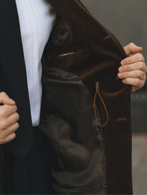 Marini Textured Corduroy Blazer