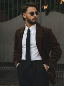 Marini Textured Corduroy Blazer