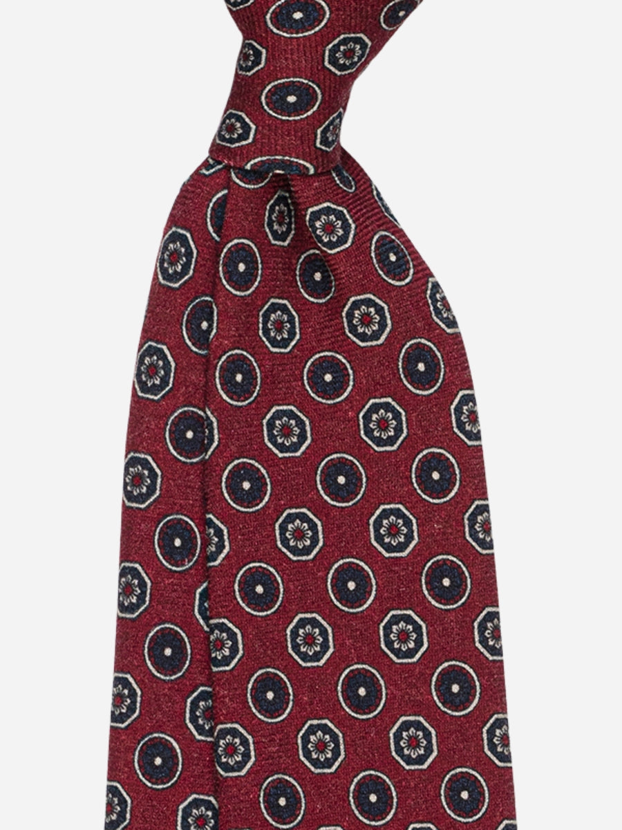 Marini Geometric Wool Tie