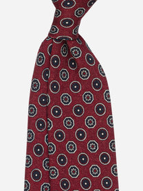 Marini Geometric Wool Tie