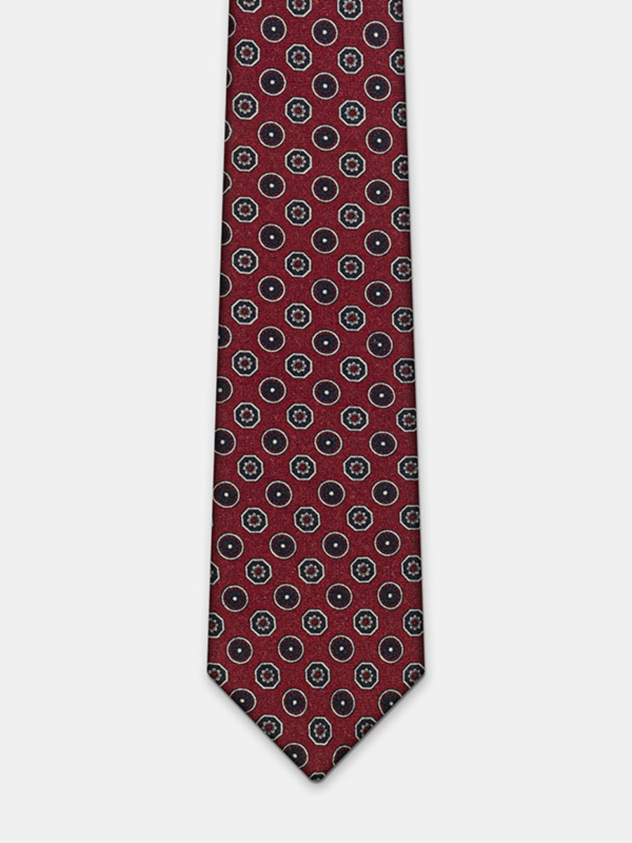 Marini Geometric Wool Tie
