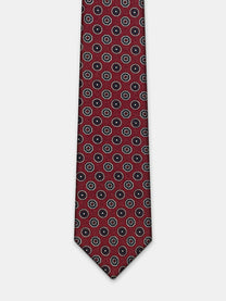 Marini Geometric Wool Tie