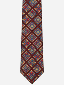 Marini Geometric Wool Tie