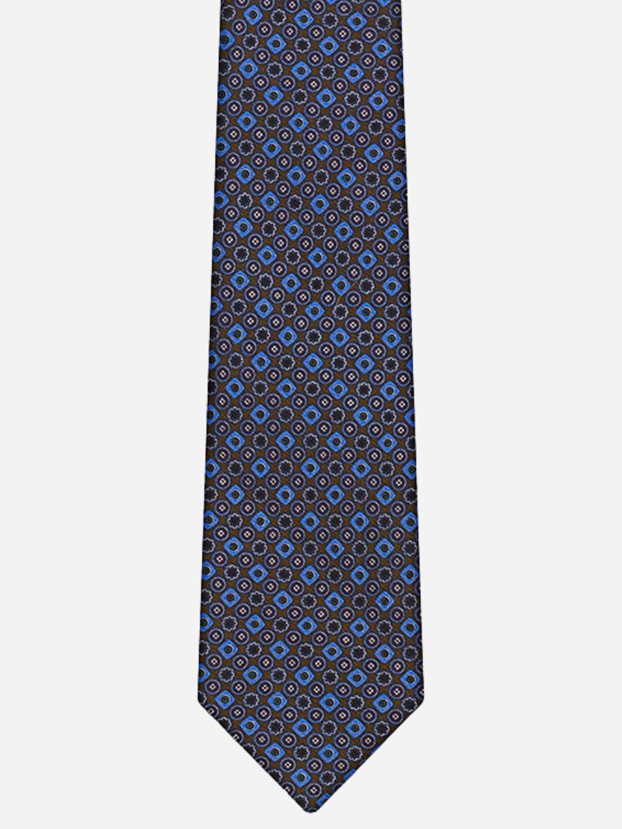 Marini Medallion Silk Tie