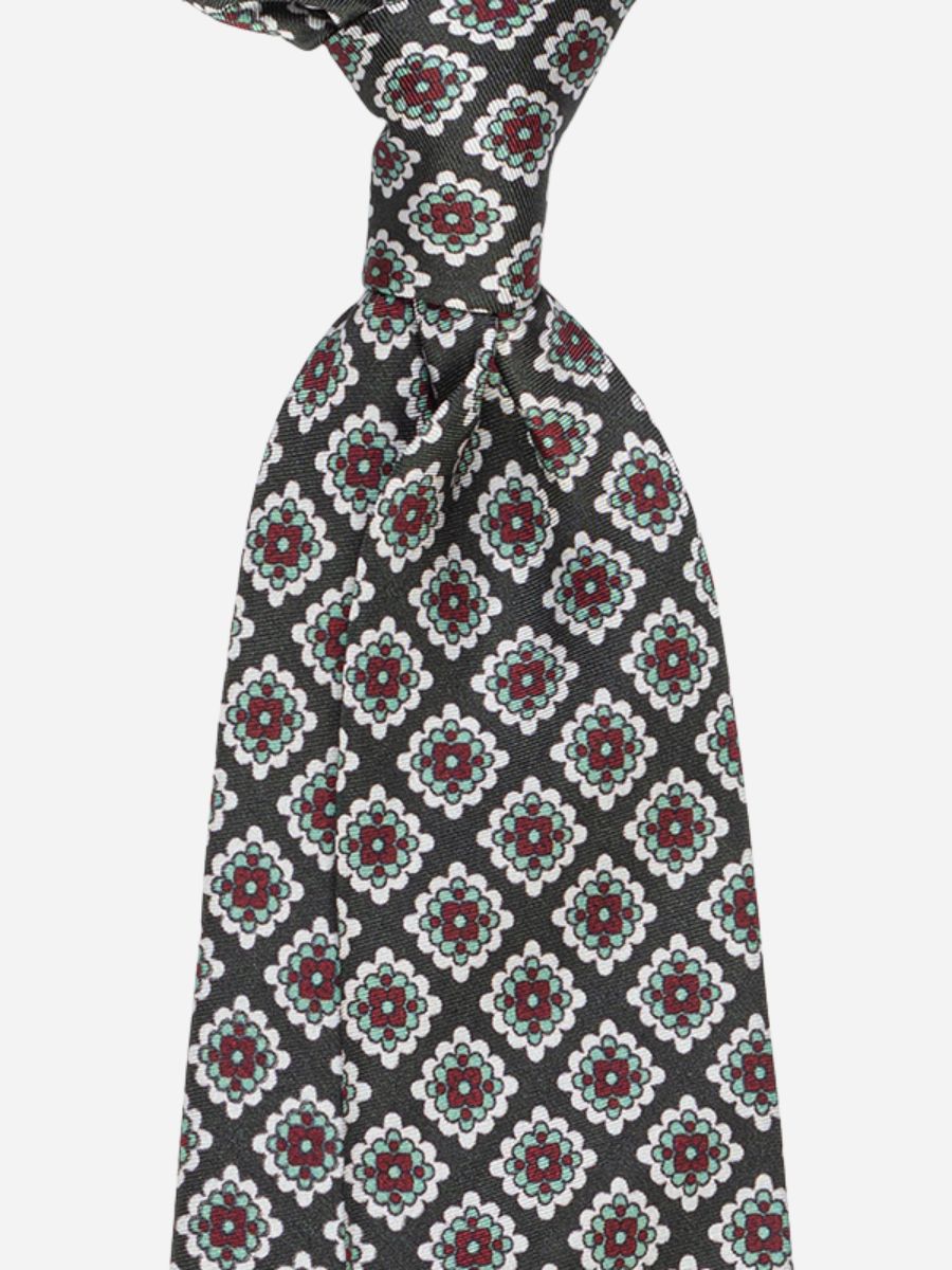 Marini Medallion Silk Tie