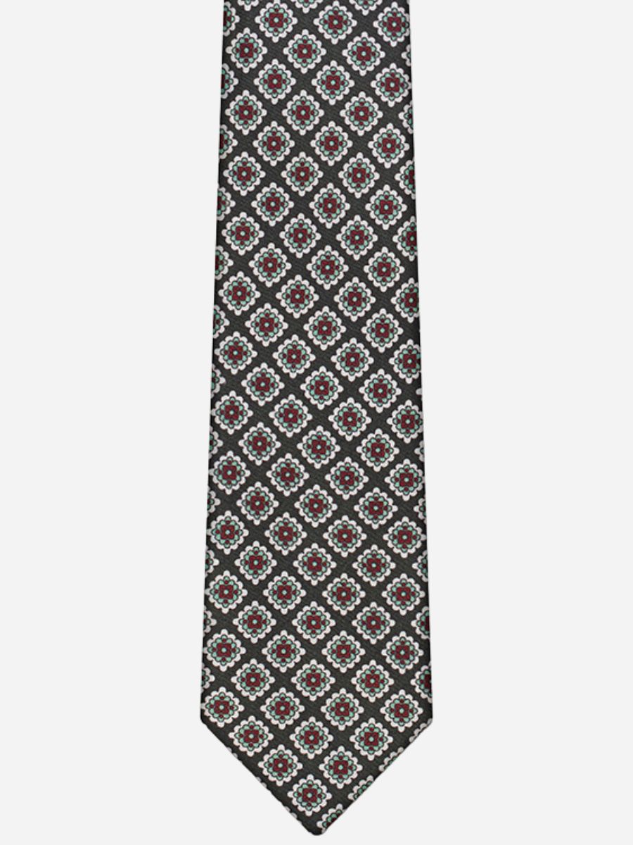 Marini Medallion Silk Tie