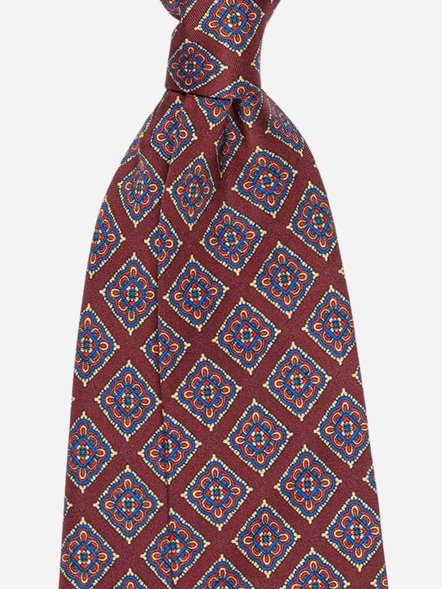 Marini Medallion Silk Tie