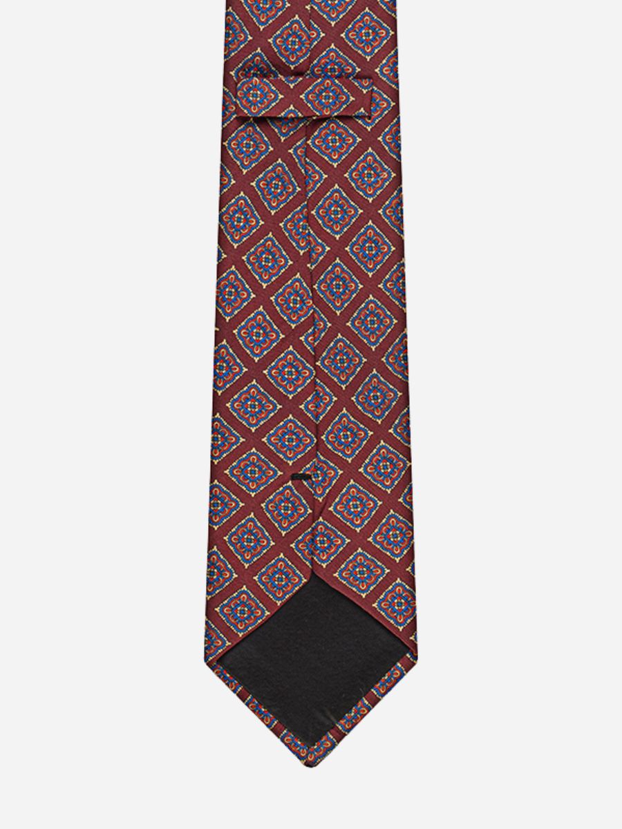 Marini Medallion Silk Tie