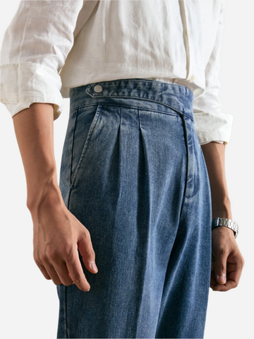 Marini Civita Relaxed Fit Denim Trousers