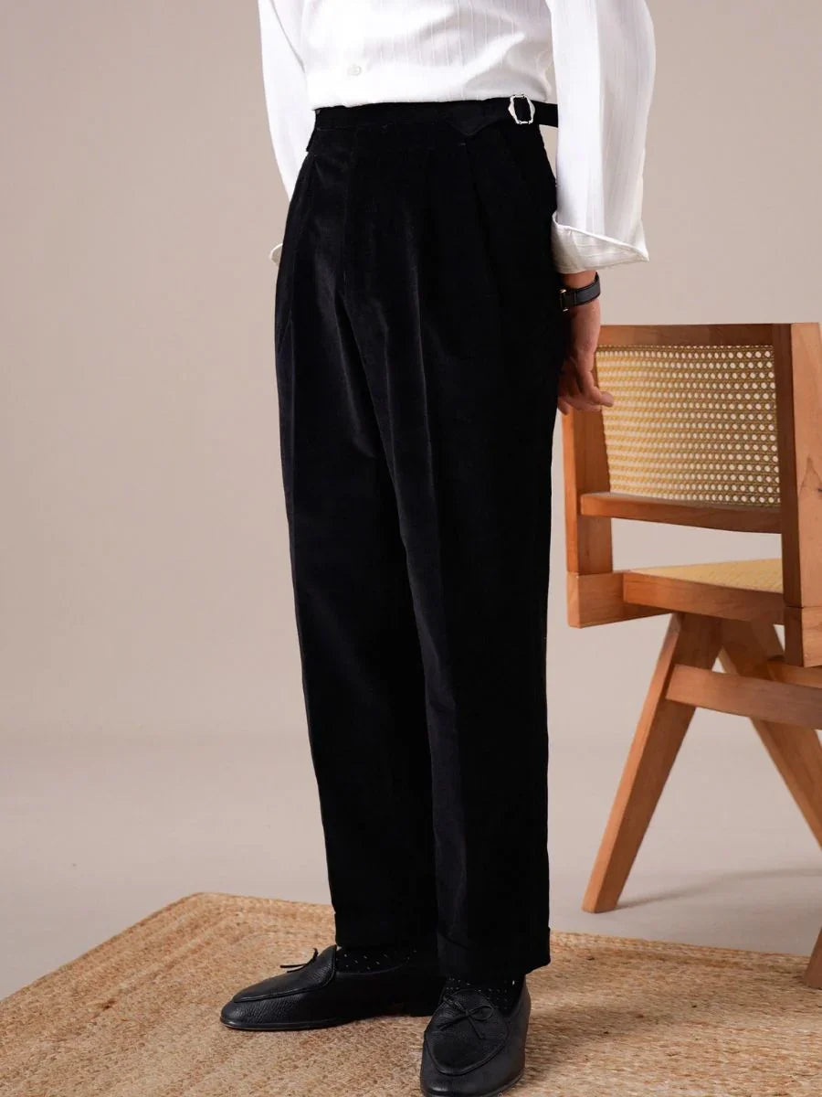 Marini Ala High-Waisted Corduroy Trousers