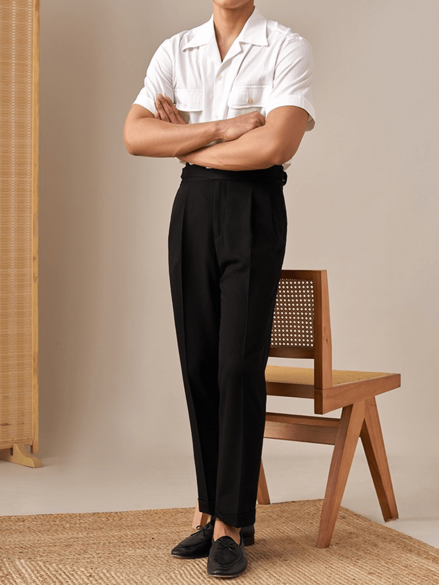 Marini Ancona High Waisted Gurkha Pants