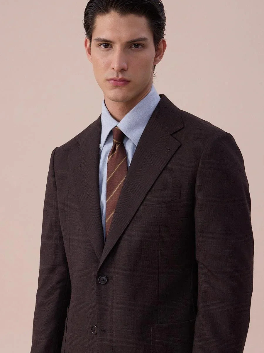 Marini Asti Checked Tailored Blazer