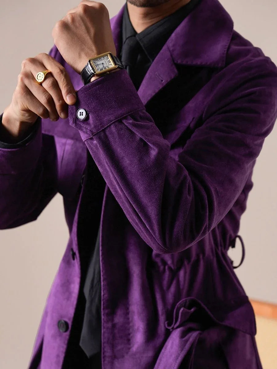 Marini Axis Suede Safari Jacket