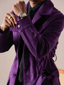 Marini Axis Suede Safari Jacket