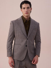 Marini Bergamo Single-Breasted Wool Blazer