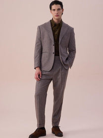 Marini Bergamo Single-Breasted Wool Blazer