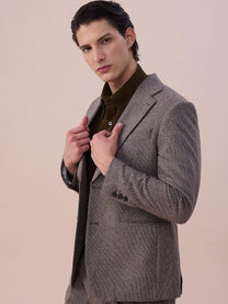 Marini Bergamo Single-Breasted Wool Blazer