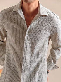 Marini Caltrano Striped Shirt