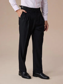 Marini Dervio High Waisted Double Pleated Pants