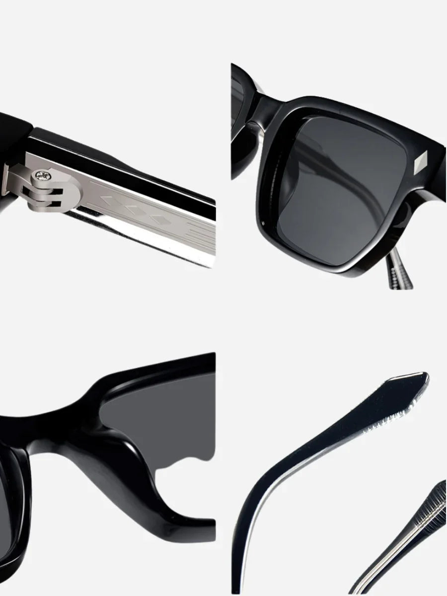 Marini Designer Square Sunglasses – UV400