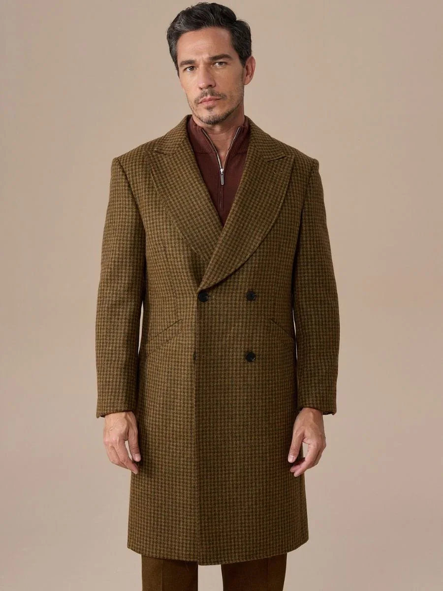 Marini Gentleman Double-Breasted Wool Coat