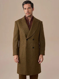 Marini Gentleman Double-Breasted Wool Coat