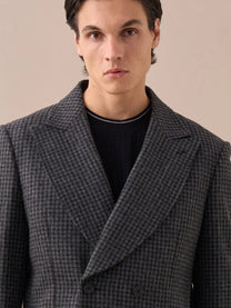 Marini Gentleman Double-Breasted Wool Coat