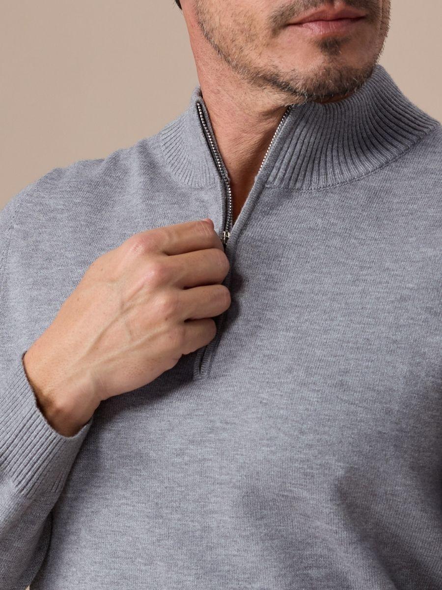 Marini Half-Zip Knit Sweater